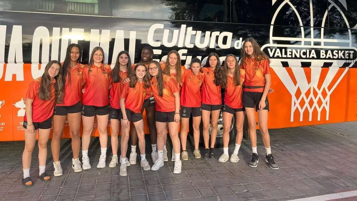 El Valencia Basket, al Campeonato de España infantil en Galicia