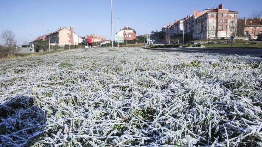 Asturias tirita de frío: Gijón amanece bajo cero