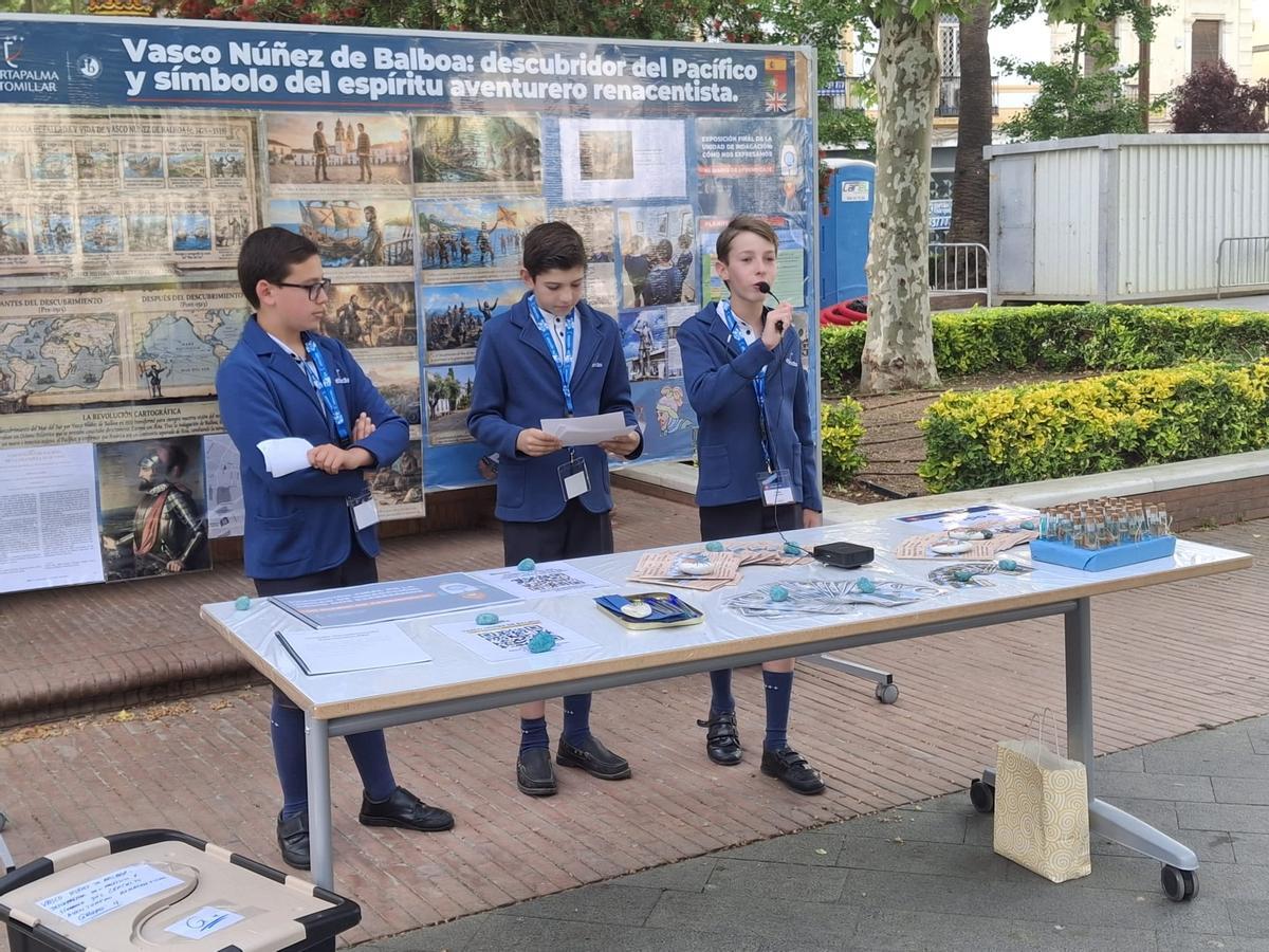 Fotogalería | El proyecto 'Extremadura y la era de los descubrimientos' del colegio Puertapalma-El Tomillar, en imágenes