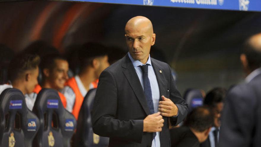 Zidane &quot;El Deportivo tuvo sus ocasiones de gol&quot;