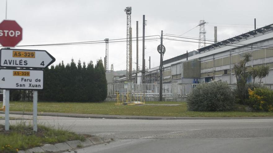 Factoría de Alcoa en Avilés.