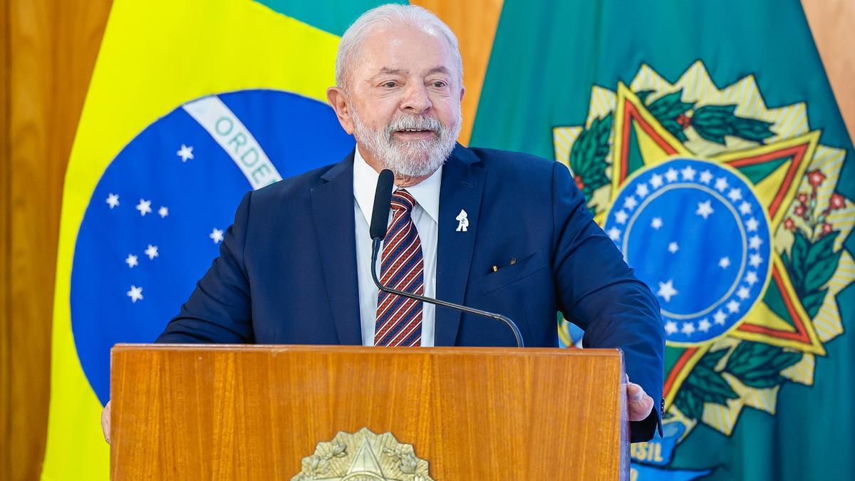 El presidente de Brasil, Luiz Inácio Lula da Silva.