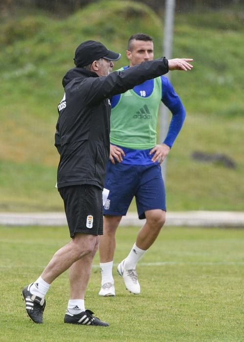 Entrenamiento del Real Oviedo