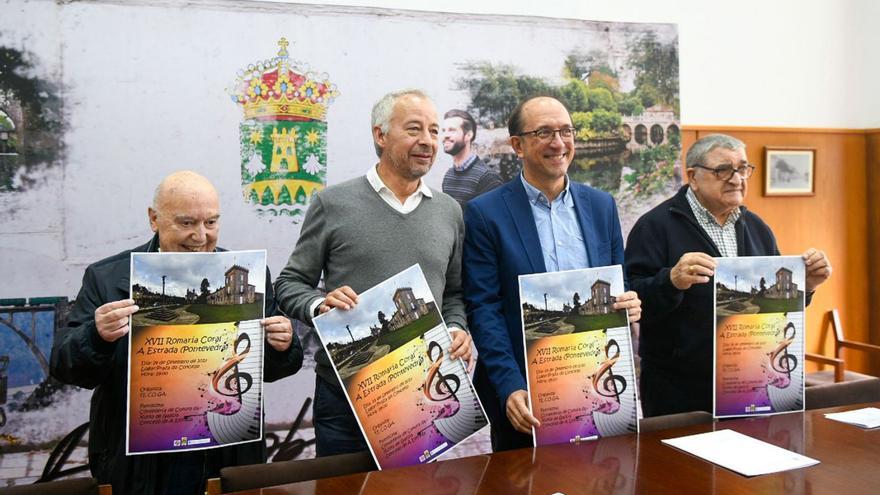 Más de 500 personas cantarán juntas el domingo en A Estrada en la Romaría Coral