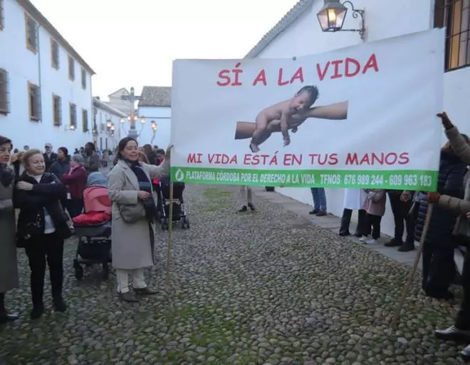 Encuentro Por La Vida en la plaza de Capuchinos