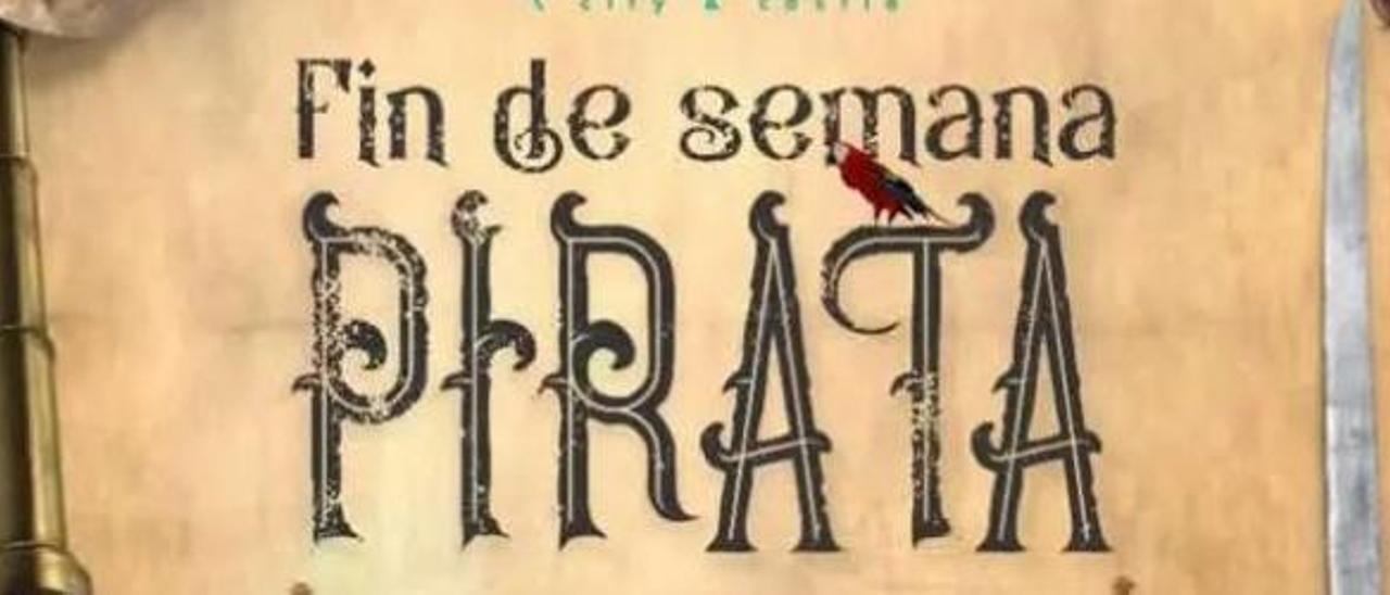 Cartel del Fin de Semana Pirata en Alicante