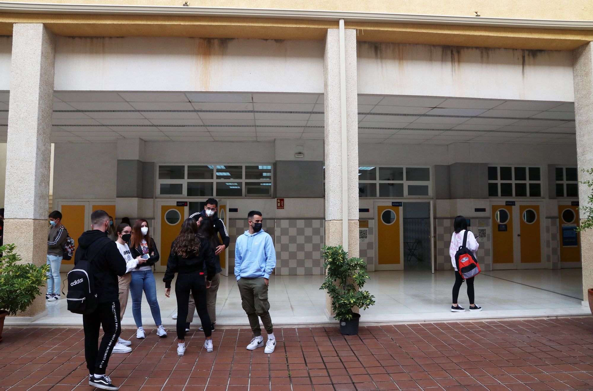 Los alumnos vuelven a las aulas de la Universidad de Málaga