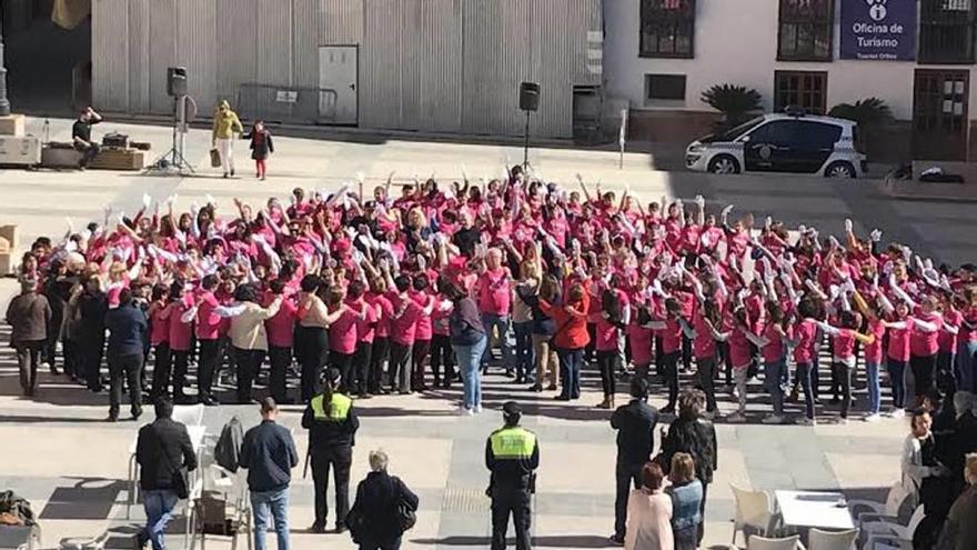 Un corazón contra la violencia de género