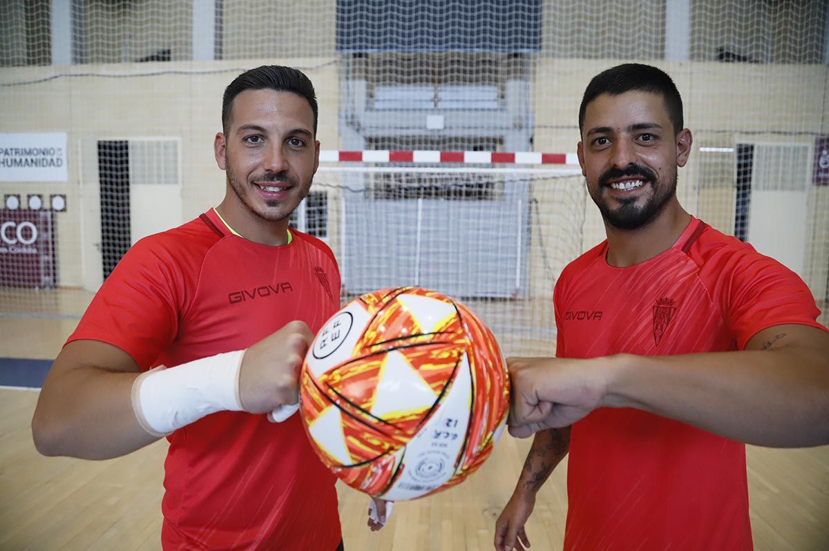 Las imágenes del primer entrenamiento del Córdoba Futsal en Vista Alegre