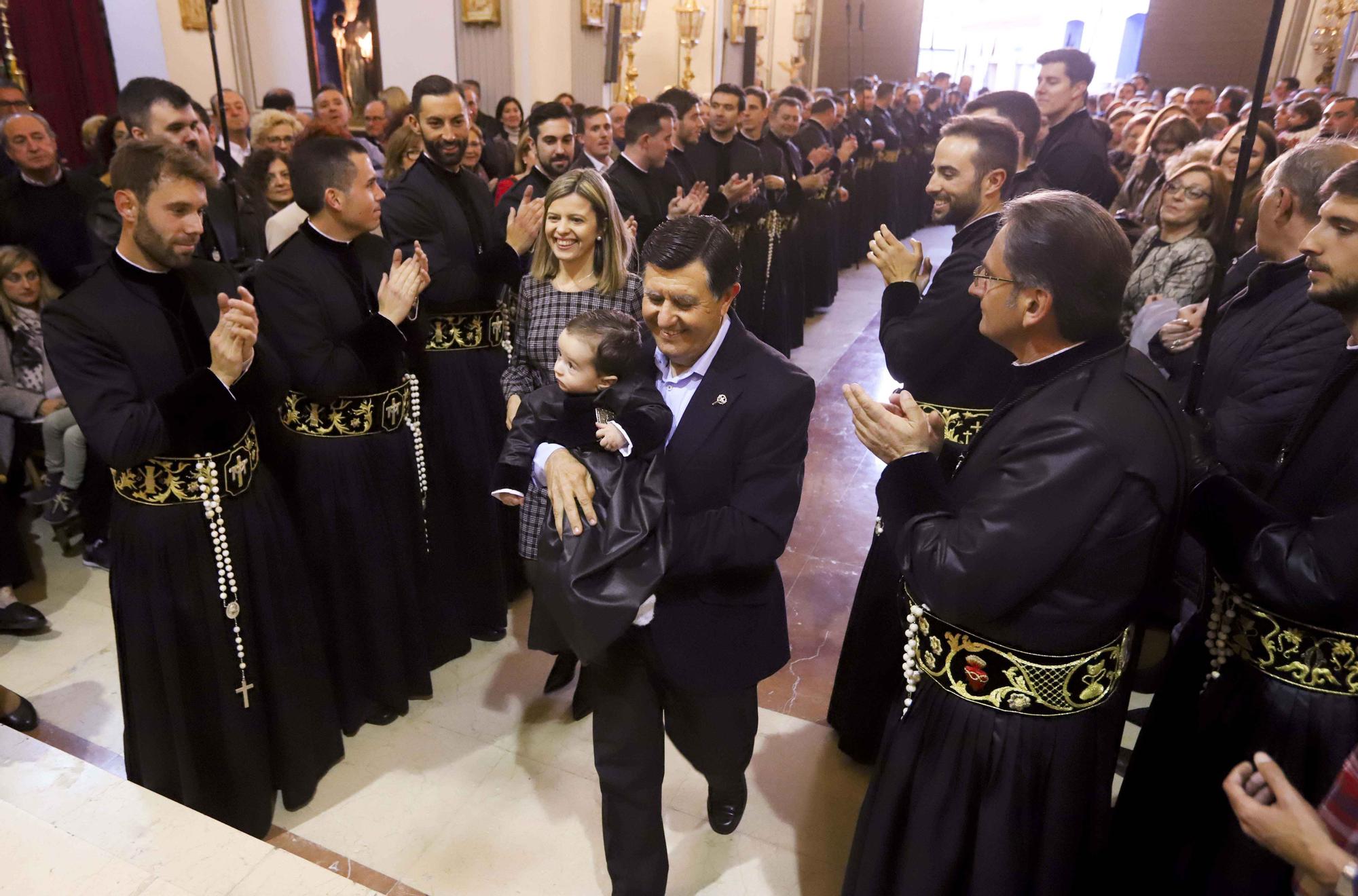 Así fue la última imposición de medallas, en la Semana Santa de Sagunt.