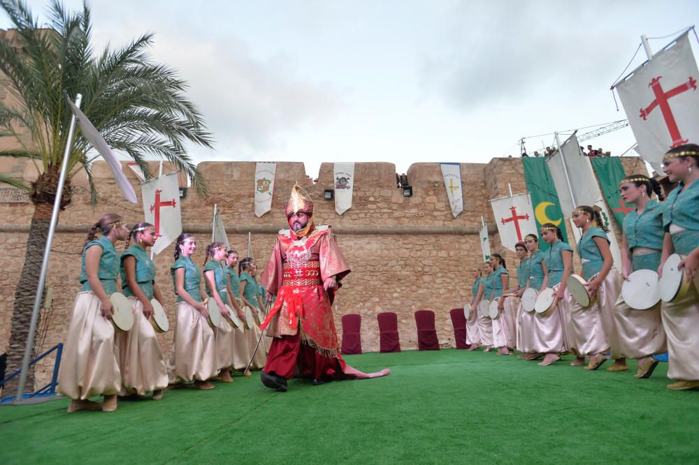 Conquista mora en las fiestas de Santa Pola