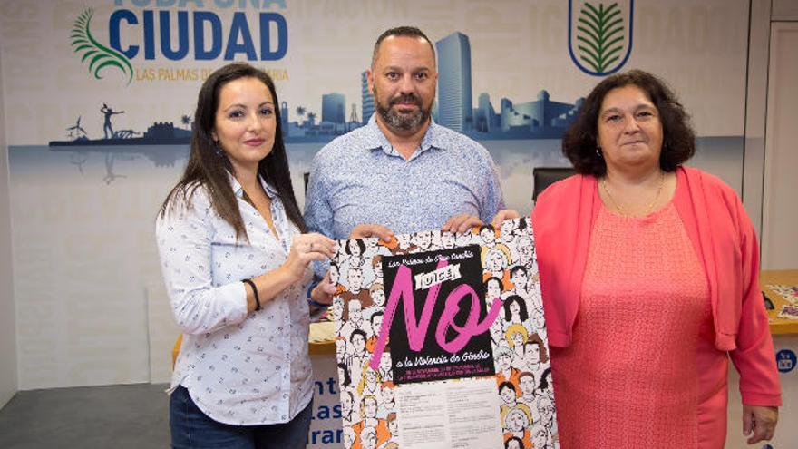 El Ayuntamiento presenta la campaña de sensibilización contra la violencia de género