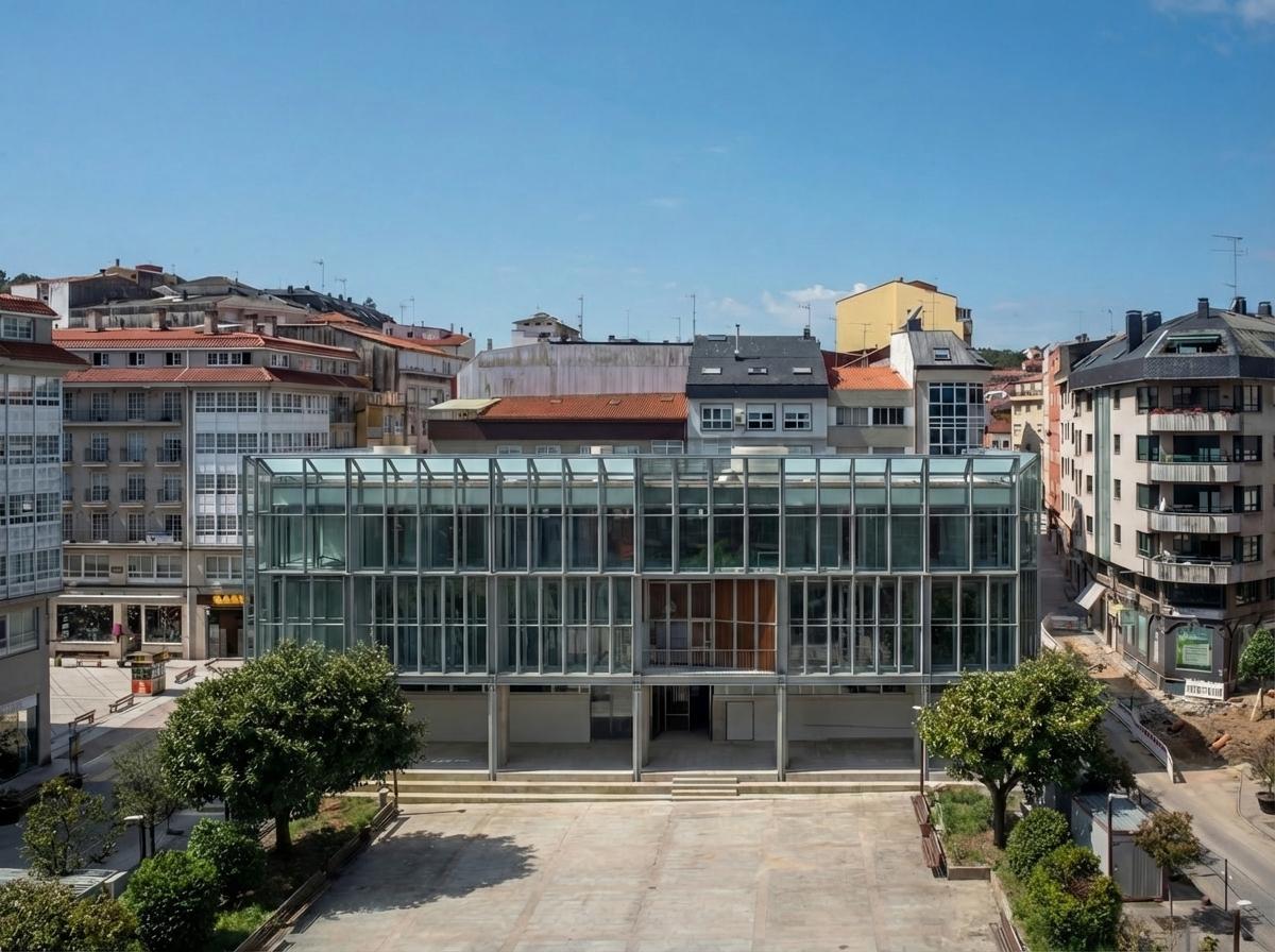 Aspecto de la casa consistorial tras las mejoras acometidas.