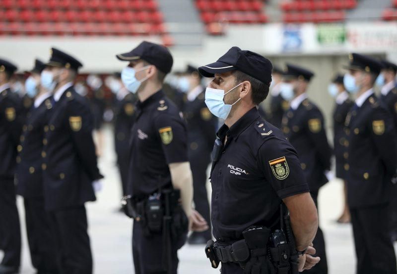 Jura de bandera de 6o nuevos policías nacionales