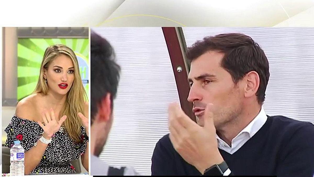 Alba Carrillo defensa Iker Casillas per la seva guerra amb ‘Socialité’: «Alguns reporters són molt nocius»