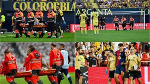 Las lesiones de rodilla están siendo un calvario esta temporada.