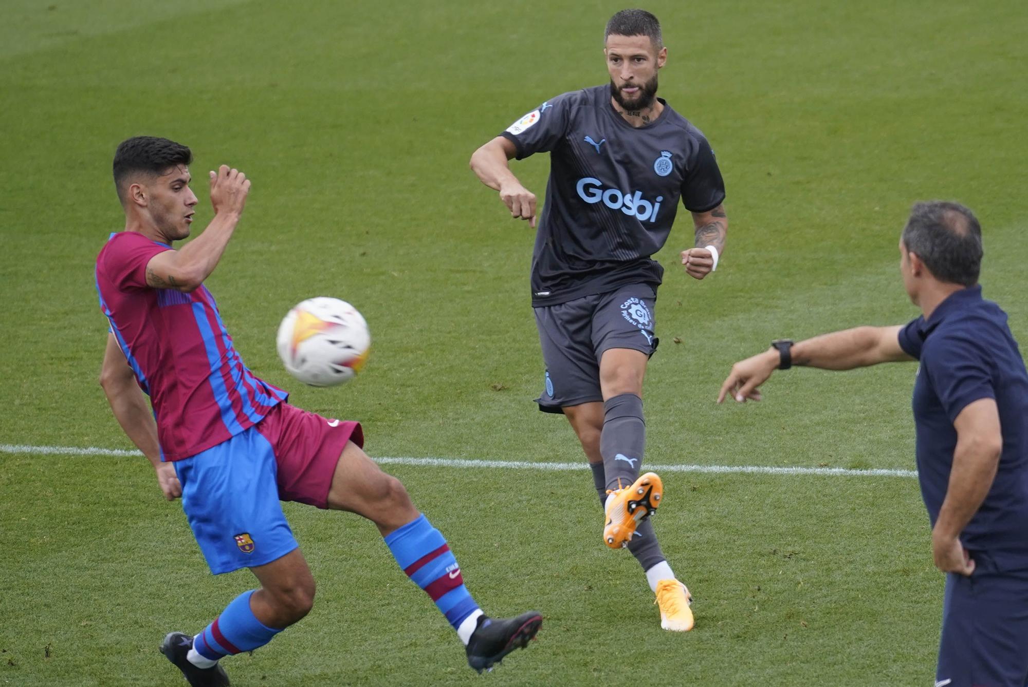 El Girona - Barça B en imatges