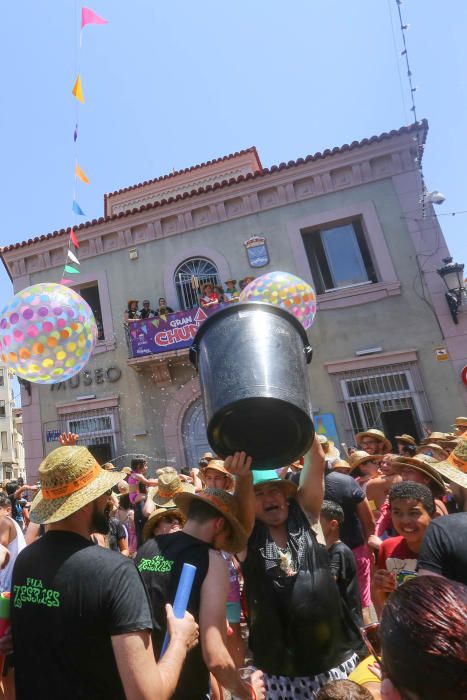 Chupinazo de las fiestas en Rojales