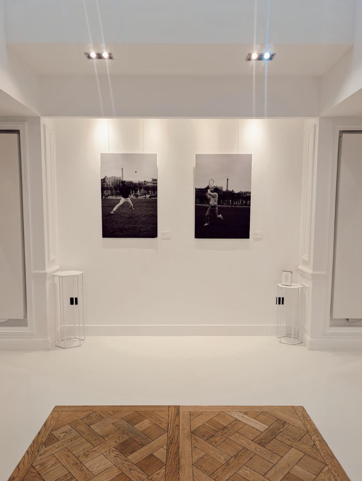 Silbon presenta su exposición 'Deuce' en Paris en pleno Roland Garros