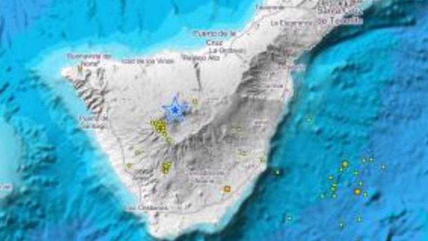 El Teide registra 82 pequeños terremotos en enero.