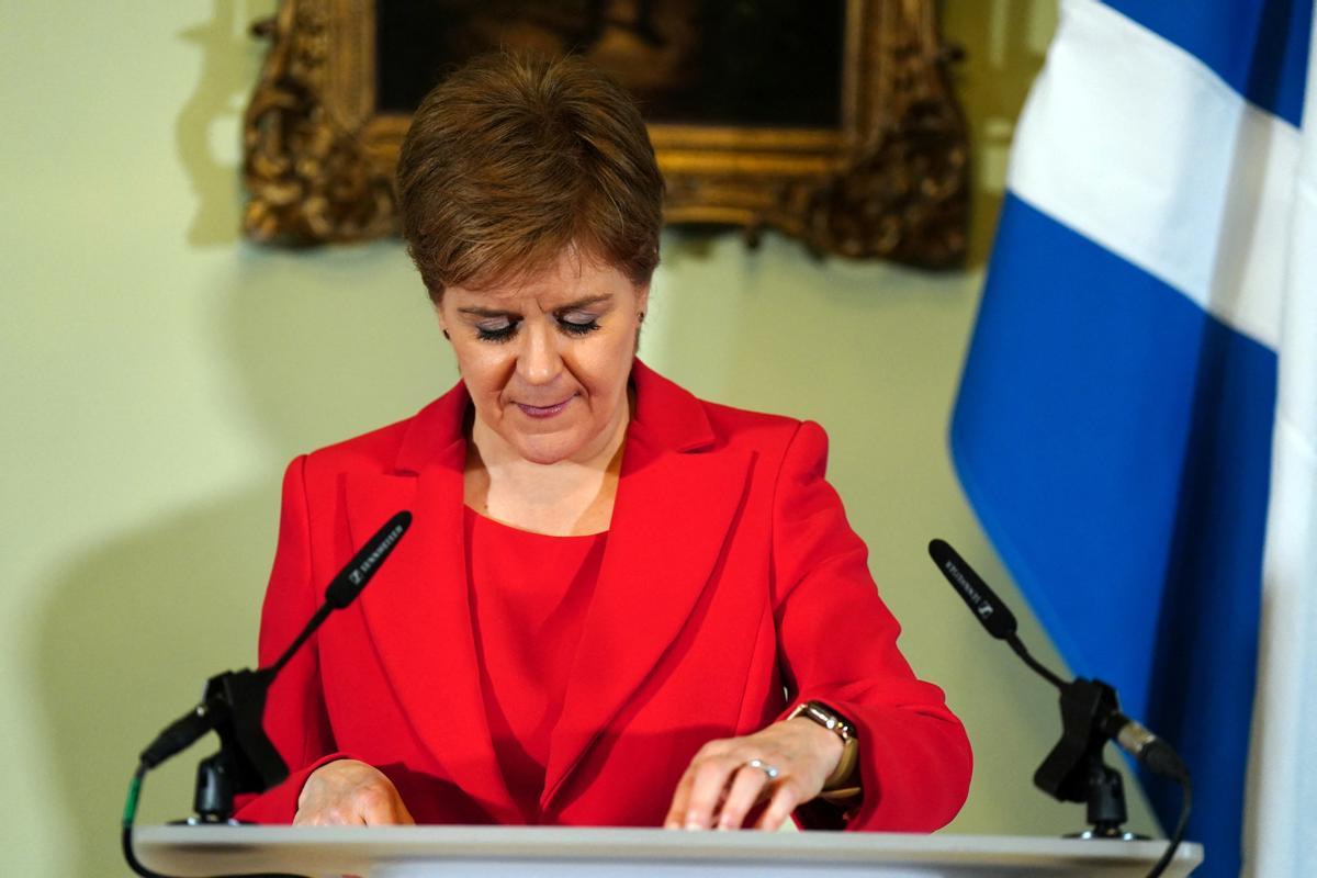 Nicola Sturgeon, ministra principal de Escocia, anuncia por sorpresa su dimisión