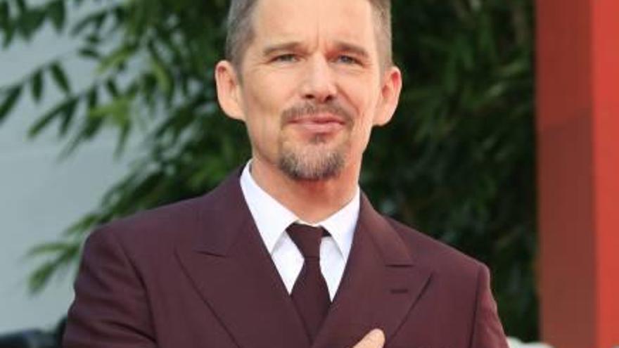 Imagen reciente de Ethan Hawke.