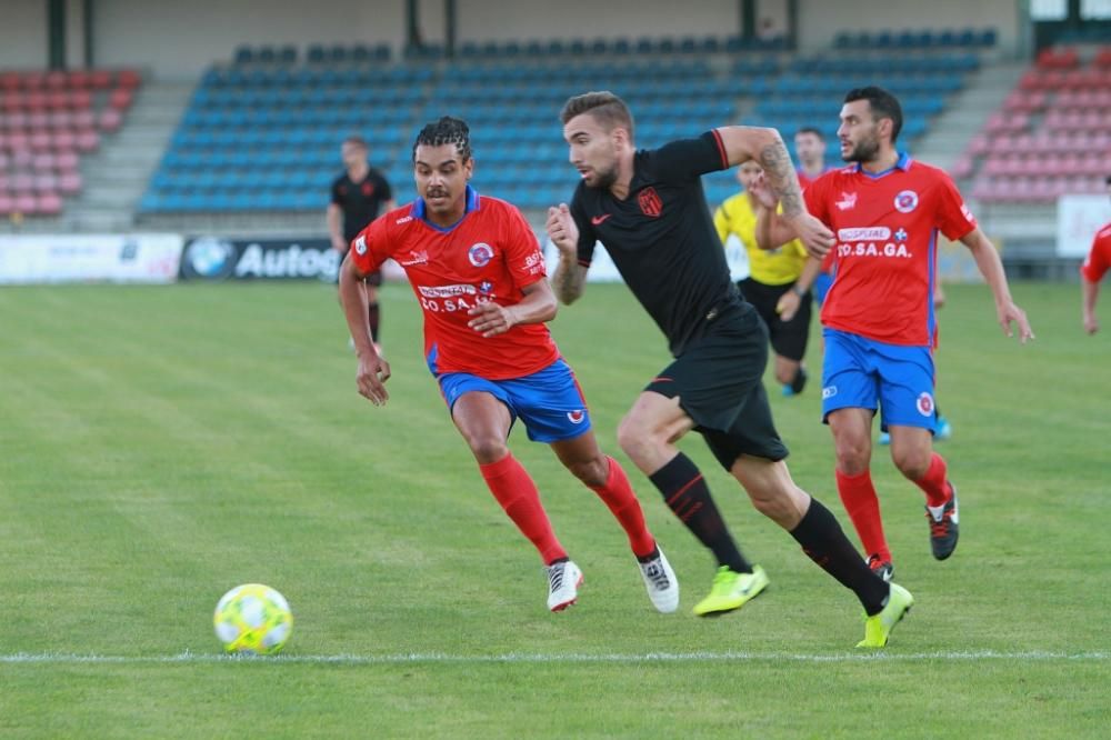 El Ourense cae derrotado ante el Atlético de Madrid B: las imágenes del partido