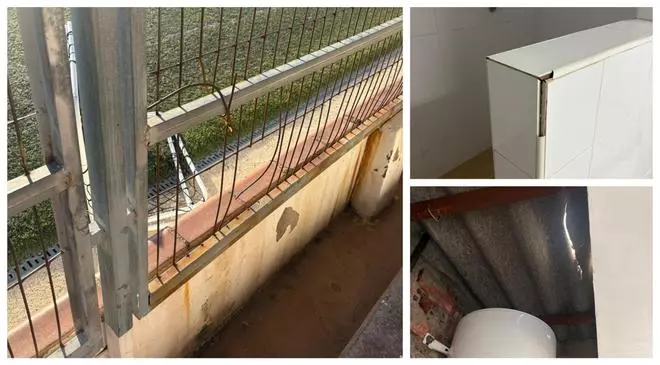 Galería de fotos: Denuncian el mal estado del campo de fútbol municipal de Betxí