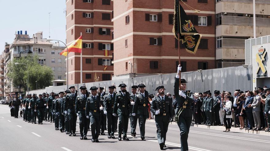 Así ha sido el homenaje de la Guardia Civil a sus agentes en su 178 aniversario