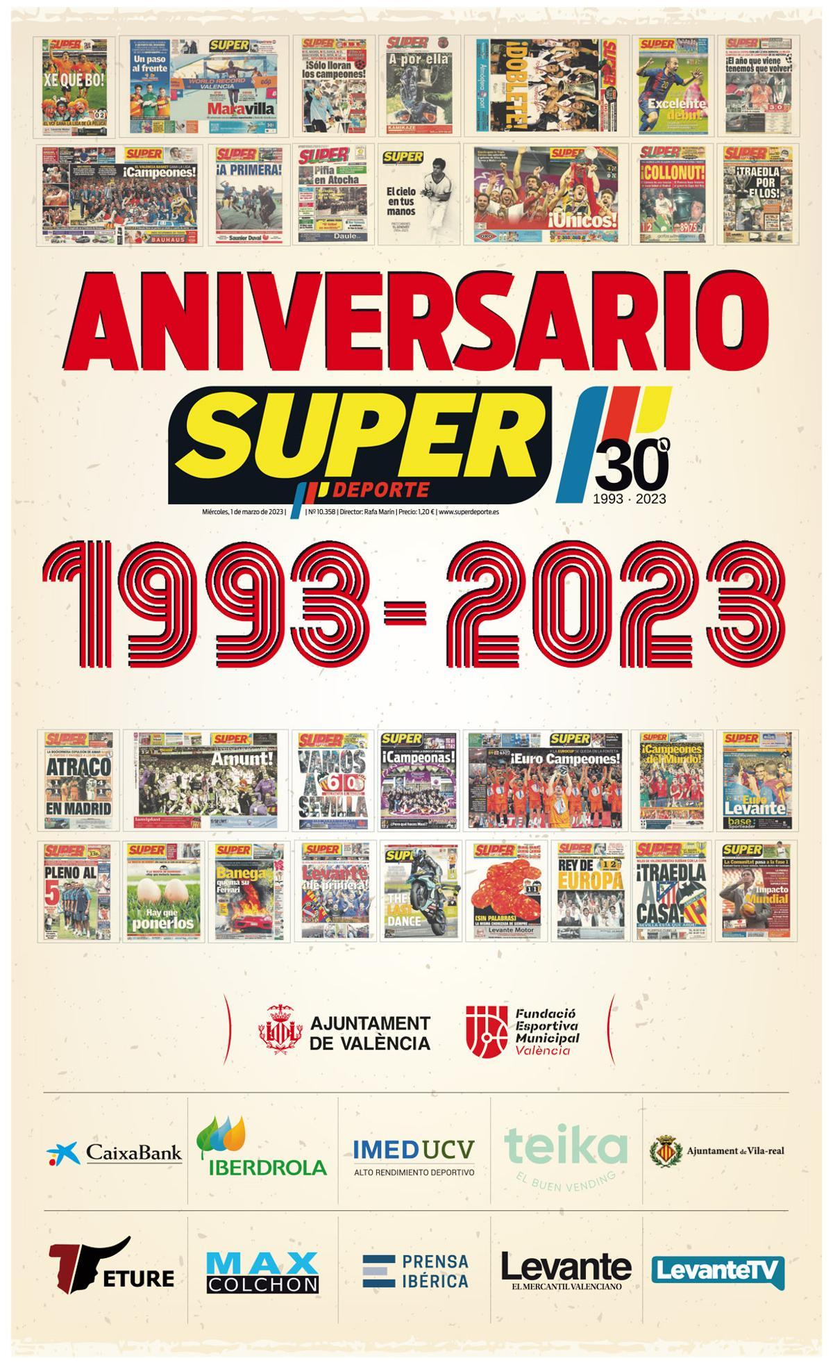 Portada SUPER 30 aniversario