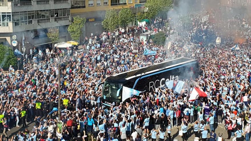 Celta - Villarreal | Así fue el recibimiento del equipo antes de recibir al submarino amarillo