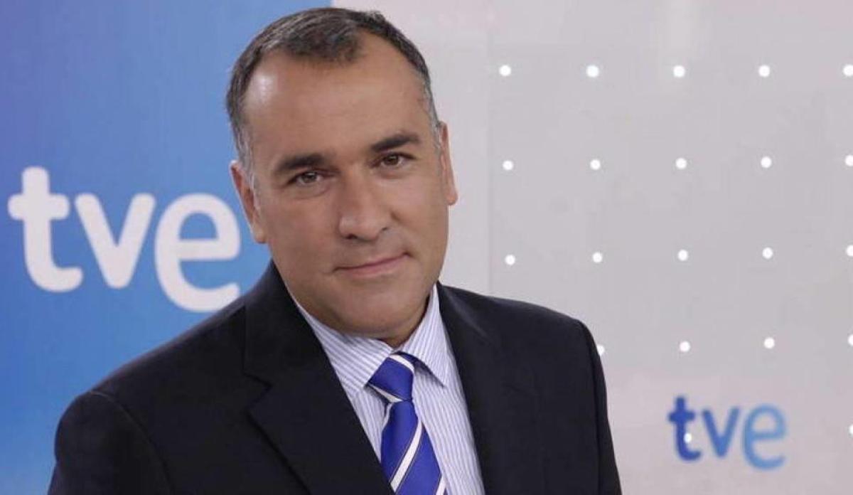 El presentador Xabier Fortes.
