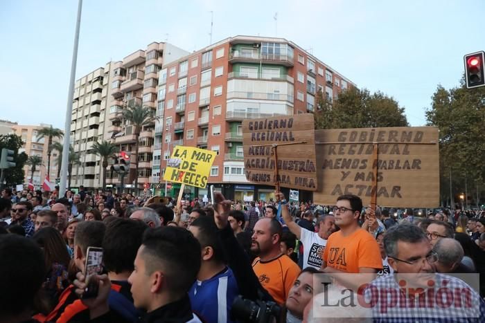 Manifestación en Cartagena por el Mar Menor