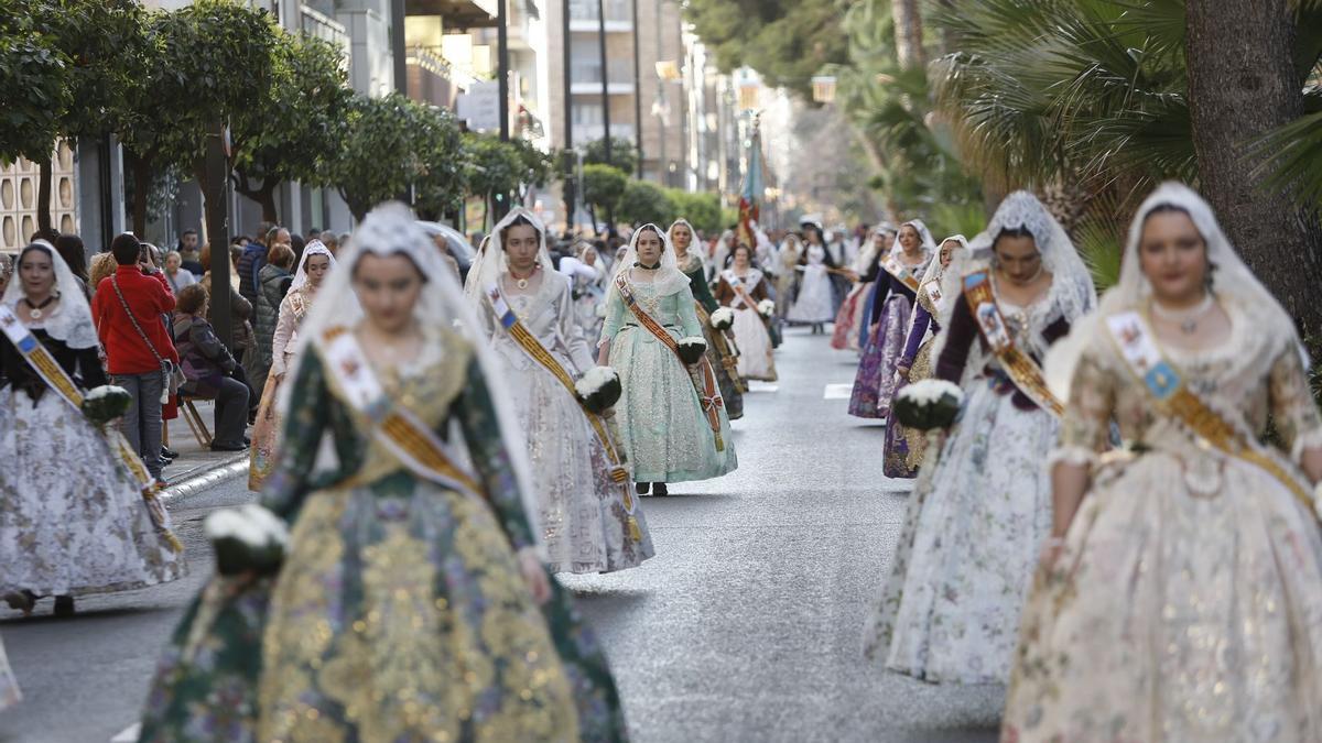 Ofrenda de Fallas 2023 en Torrent