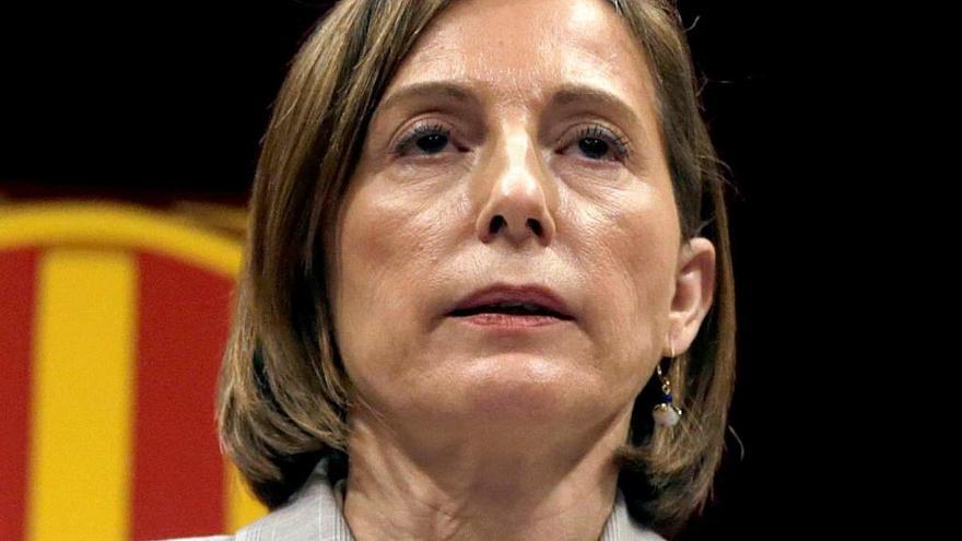 Carme Forcadell, expresidenta del Parlament