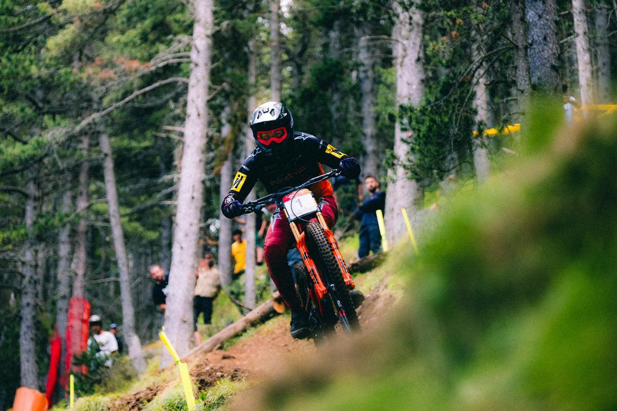 Daniel Castellanos ganó la prueba masculina en La Molina