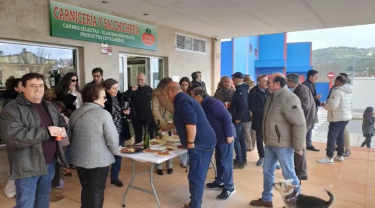 La puesta en escena tras el traslado de la Carnicería Ángel.