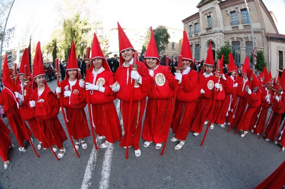 Miércoles Santo 'colorao' en Murcia