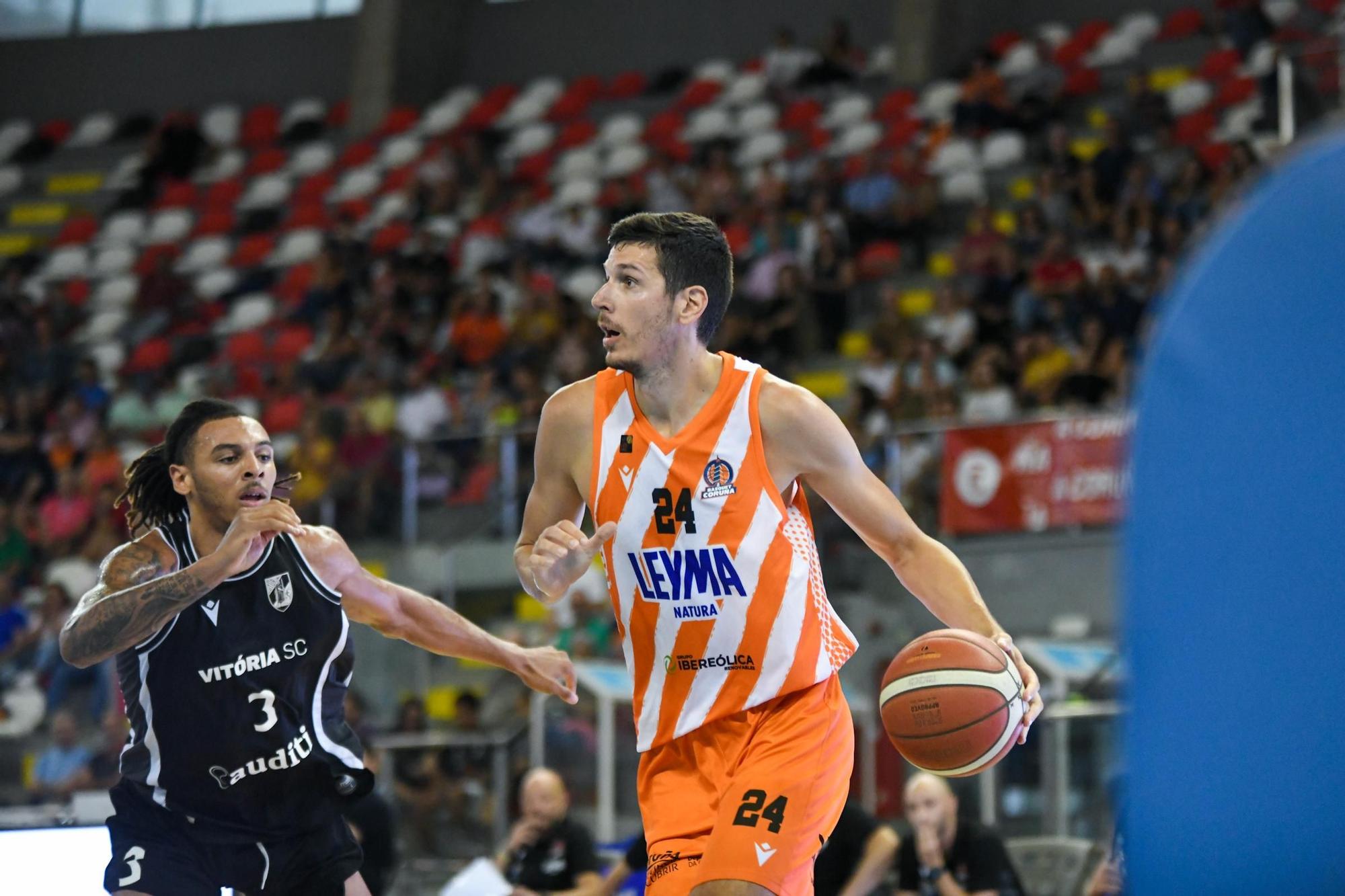 Leyma Básquet Coruña 82 - 78 Vitoria de Guimaraes