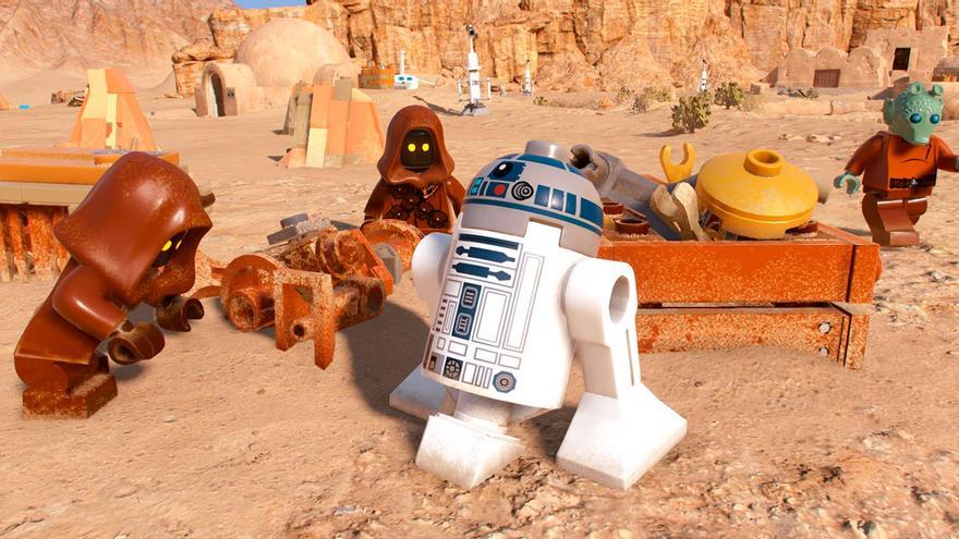 Lego Star Wars: La Saga Skywalker permite echar un vistazo al juego entre bastidores
