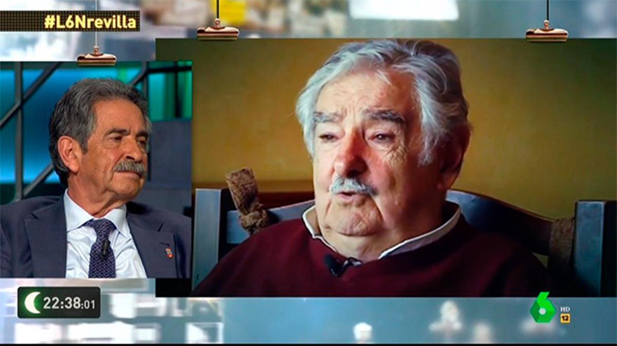 Miguel Ángel Revilla y Pepe Mujica: tres dias en Cantabria (‘La Sexta noche’).