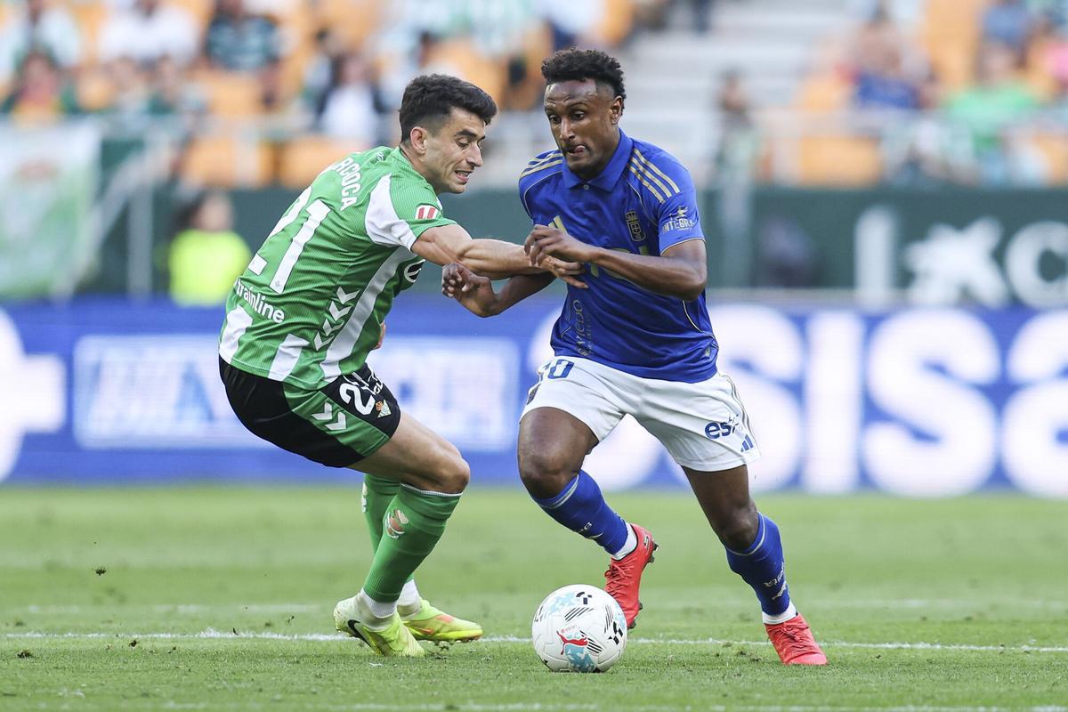 Así fue el partido entre el Real Oviedo y el Betis