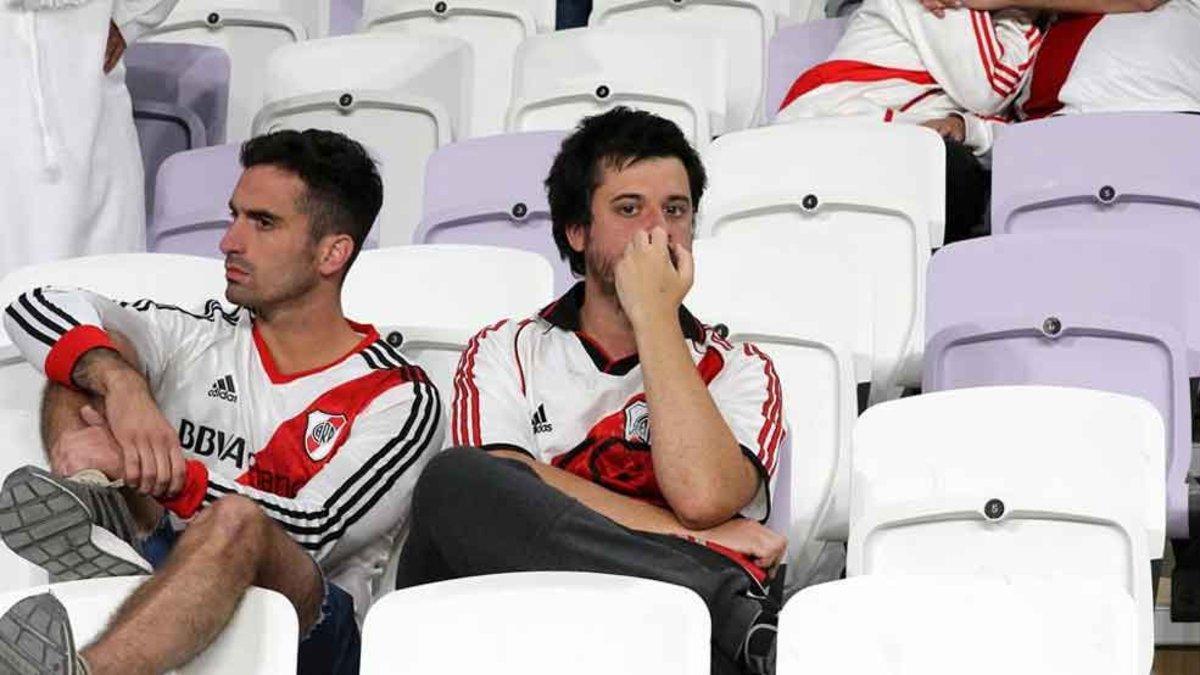 La afición del River Plate se quedó sin final