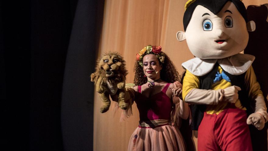 Un momento del musical, en el Palacio de Congresos