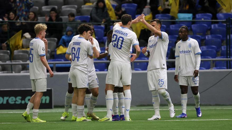 Vanaken amplía la distancia en el marcador contra el Kairat