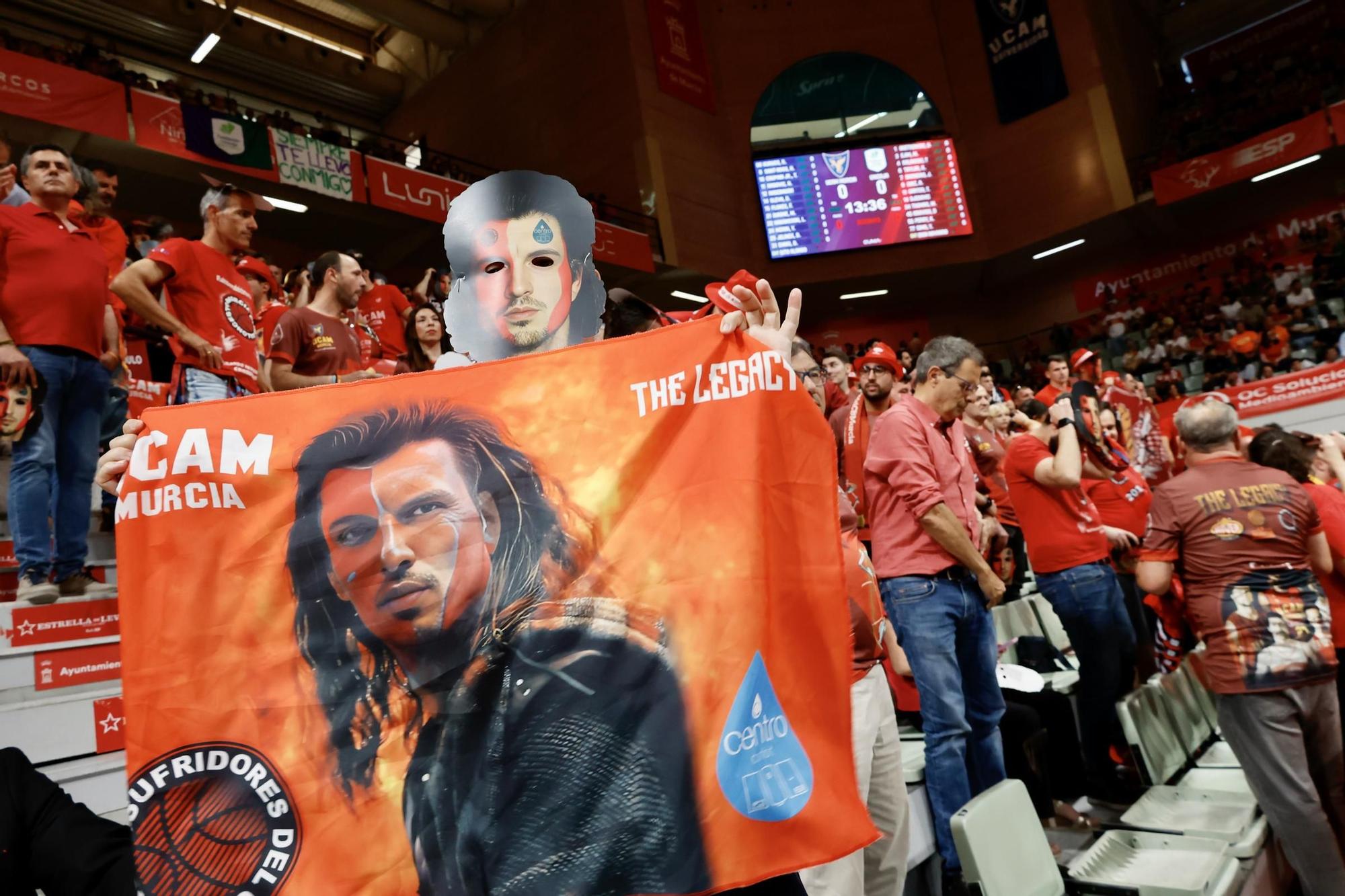 Las imágenes del cuarto partido de semifinales de la ACB entre el UCAM Murcia - Unicaja