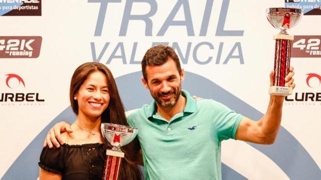 Álex Campos y Verónica qiguango, ganadores en SprintTrail