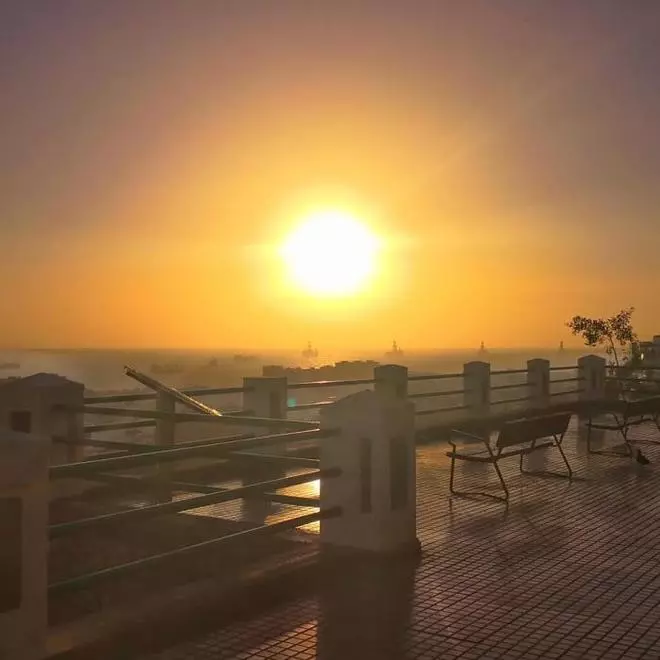 Primer amanecer de 2019 en Las Palmas de Gran Canaria