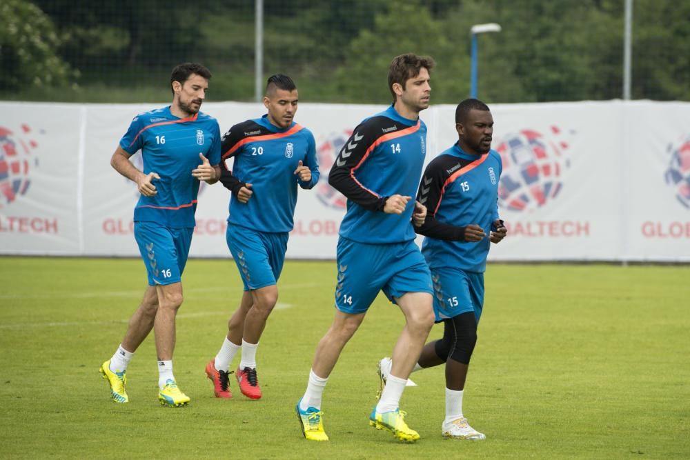 Entrenamiento del Real Oviedo