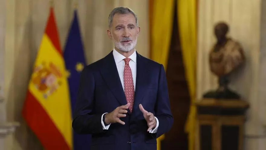 El Rey apela a la responsabilidad de cada ciudadano para preservar la “convivencia democrática” y no polarizar